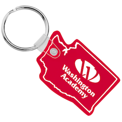 Washington Soft Keychain - Translucent