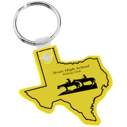 Texas Soft Keychain - Opaque