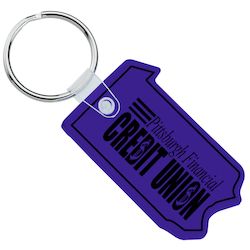 Pennsylvania Soft Keychain - Opaque