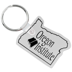 Oregon Soft Keychain - Opaque