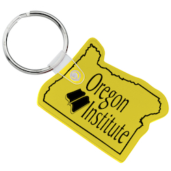 Oregon Soft Keychain - Opaque