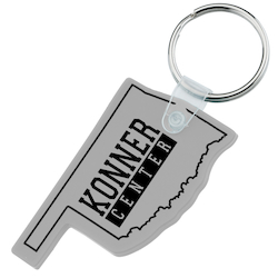 Oklahoma Soft Keychain - Opaque