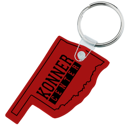 Oklahoma Soft Keychain - Opaque