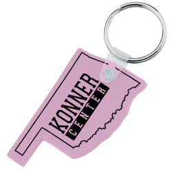 Oklahoma Soft Keychain - Opaque