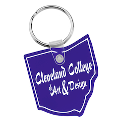 Ohio Soft Keychain - Opaque