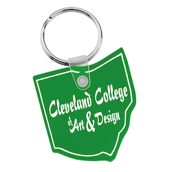 Ohio Soft Keychain - Opaque