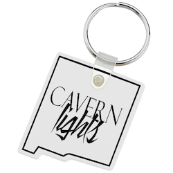 New Mexico Soft Keychain - Opaque