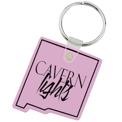 New Mexico Soft Keychain - Opaque