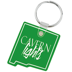 New Mexico Soft Keychain - Opaque
