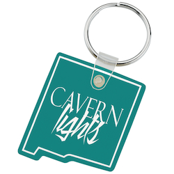 New Mexico Soft Keychain - Opaque