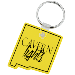 New Mexico Soft Keychain - Opaque