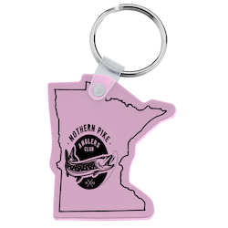 Minnesota Soft Keychain - Opaque