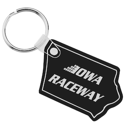 Iowa Soft Keychain - Opaque