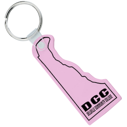 Delaware Soft Keychain - Opaque