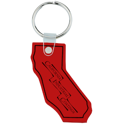 California Soft Keychain - Opaque