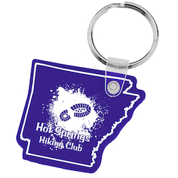Arkansas Soft Keychain - Opaque
