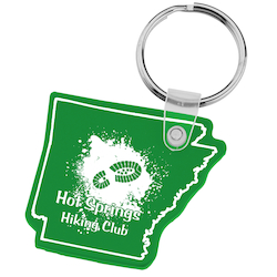 Arkansas Soft Keychain - Opaque