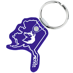 Alaska Soft Keychain - Opaque