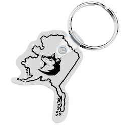 Alaska Soft Keychain - Opaque