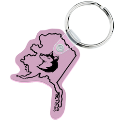 Alaska Soft Keychain - Opaque