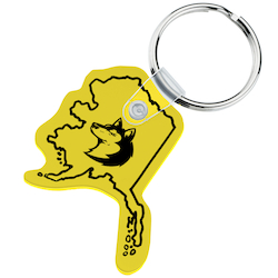 Alaska Soft Keychain - Opaque