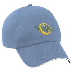 Brushed Cotton Twill Sandwich Cap - Solid