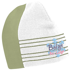 Argyle Fine Knit Beanie