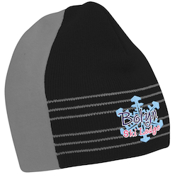 Argyle Fine Knit Beanie
