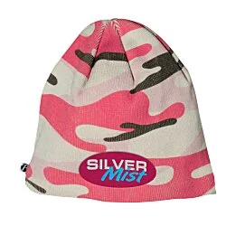 Camouflage Fine Knit Beanie
