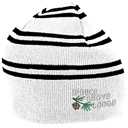 Multi-Stripe Knit Beanie