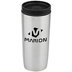Custom Accent Stainless Travel Mug - 16 oz.