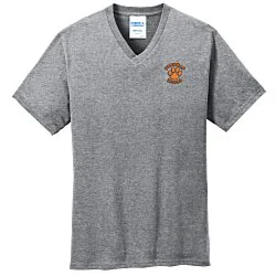 Port Classic 5.4 oz. V-Neck T-Shirt - Men’s - Colors - Embroidered