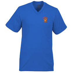 Port Classic 5.4 oz. V-Neck T-Shirt - Men’s - Colors - Embroidered