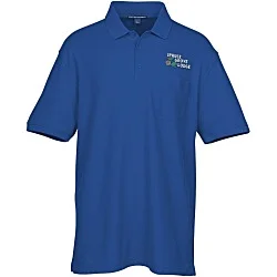 Lightweight Classic Pique Pocket Polo - Men's