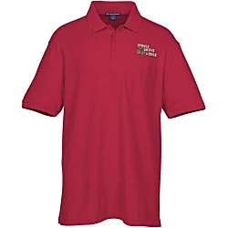 Lightweight Classic Pique Pocket Polo - Men's