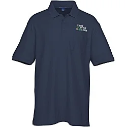 Lightweight Classic Pique Pocket Polo - Men's