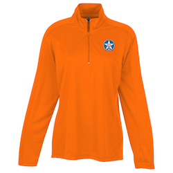 3.8 oz. Performance 1/4-Zip Pullover - Ladies' - Embroidered
