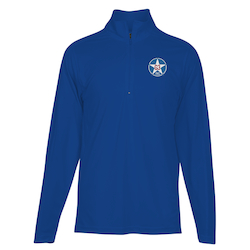 3.8 oz. Performance 1/4-Zip Pullover - Men's - Embroidered