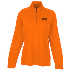 3.8 oz. Performance 1/4-Zip Pullover - Ladies' - Screen
