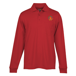 Origin LS Performance Pique Pocket Polo - Men's