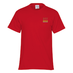 Port 50/50 Blend T-Shirt - Men's - Colors - Embroidered - 24 hr