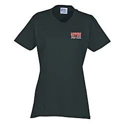 Port 50/50 Blend T-Shirt - Ladies' - Embroidered - 24 hr