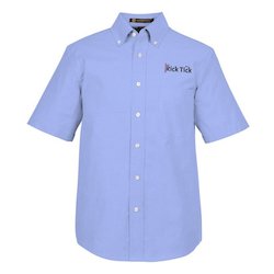 Structure Stain Release SS Oxford Shirt - Men's