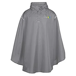 Stadium Packable Poncho - Embroidered