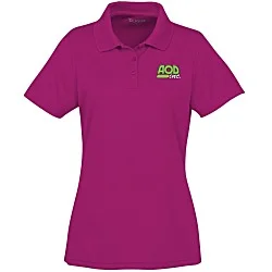 Spin Dye Pique Polo - Ladies' - Embroidered