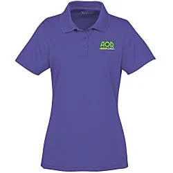Spin Dye Pique Polo - Ladies' - Embroidered