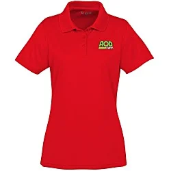 Spin Dye Pique Polo - Ladies' - Embroidered