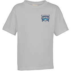 5.2 oz. Cotton T-Shirt - Kids' - Embroidered