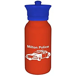 Police Officer Hat Sport Bottle - 20 oz.