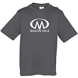 Cool & Dry Basic Performance Tee - Youth - Screen